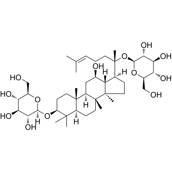 Ginsenoside F2 Chemical Structure