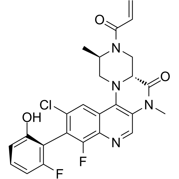 KRAS G12C inhibitor 15 Chemical Structure