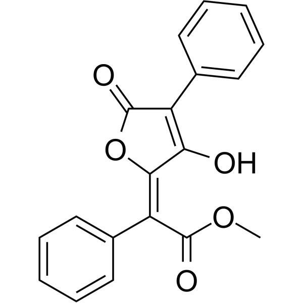 Vulpinic acid Chemical Structure