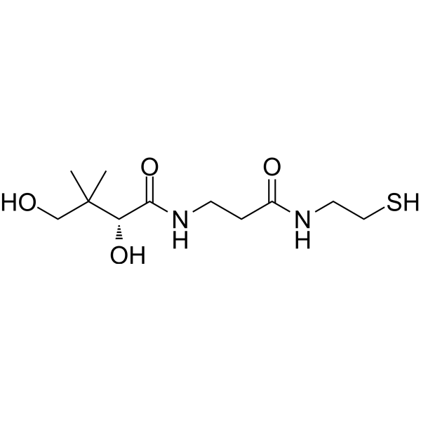 (R)-Pantetheine Chemical Structure