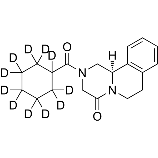 (R)-Praziquantel-d11 Chemical Structure