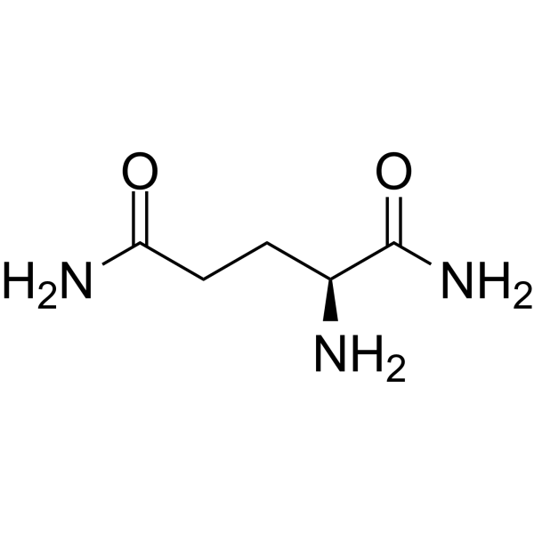 L-Glutamine amide Chemical Structure