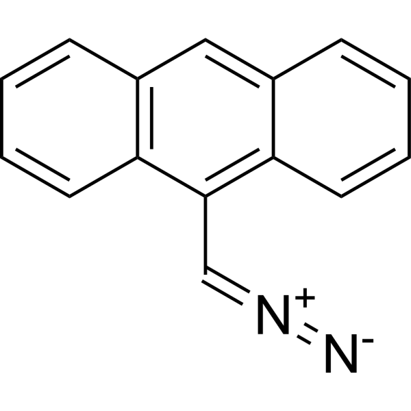 9-Anthryldiazomethane Chemical Structure