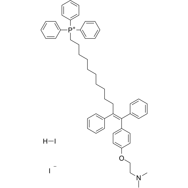 MitoTam iodide, hydriodide Chemical Structure