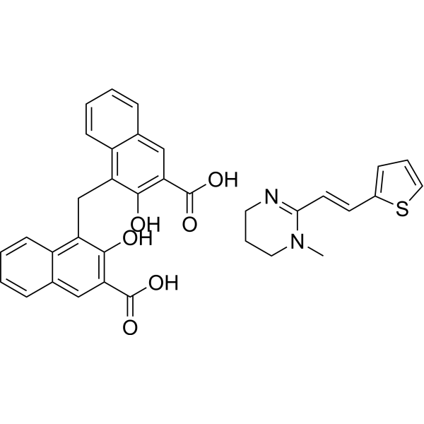 Pyrantel pamoate (Standard) Chemical Structure