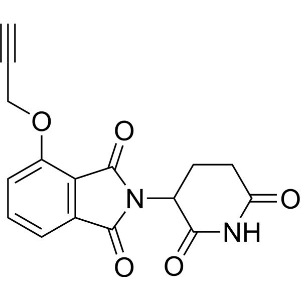 Thalidomide-propargyl Chemical Structure