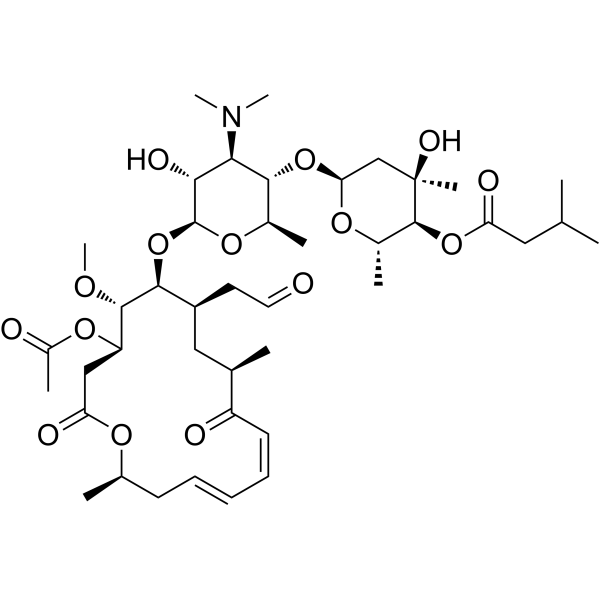 Carbomycin B Chemical Structure