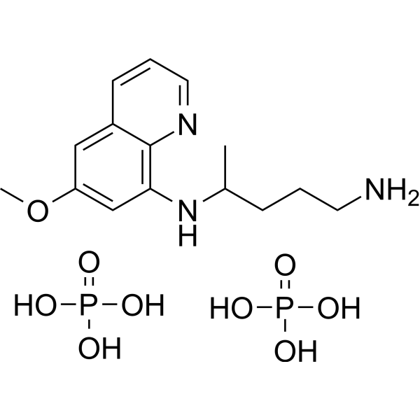 Primaquine diphosphate Chemical Structure