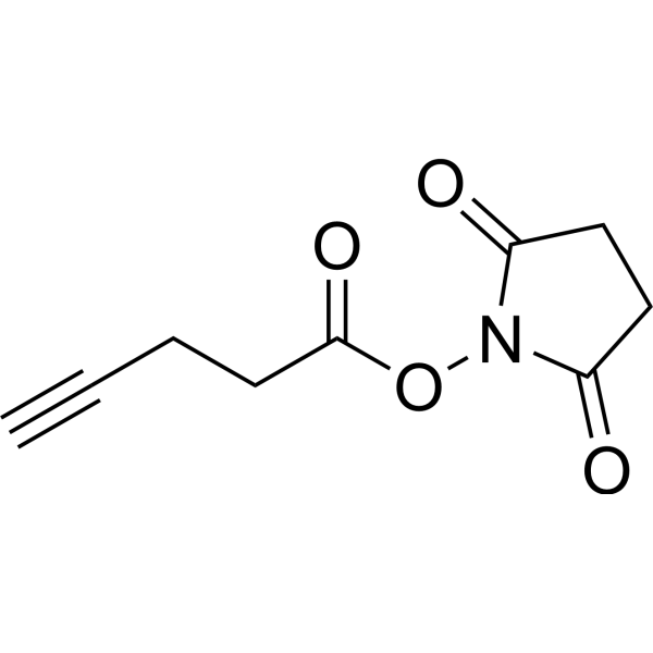 Propargyl-C1-NHS ester Chemical Structure