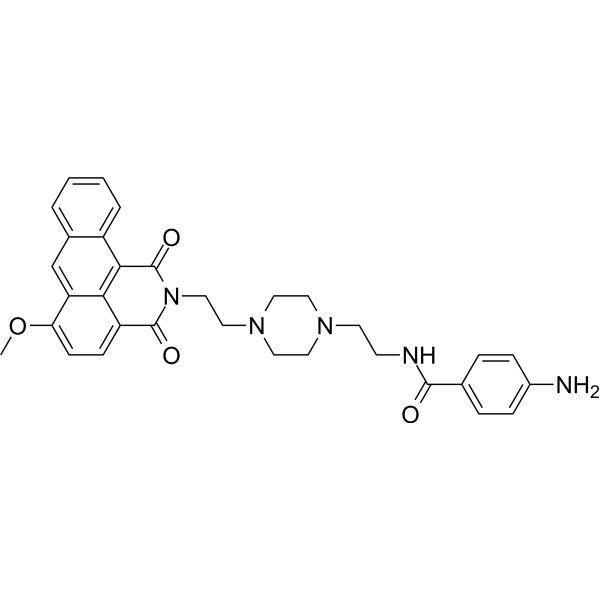 Azonafide-PEABA Chemical Structure