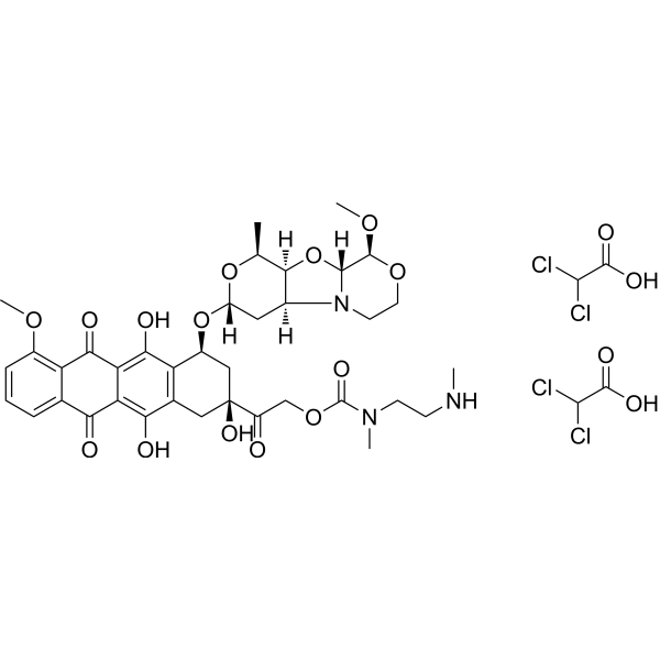 DMEA-PNU-159682 dichloroacetate Chemical Structure