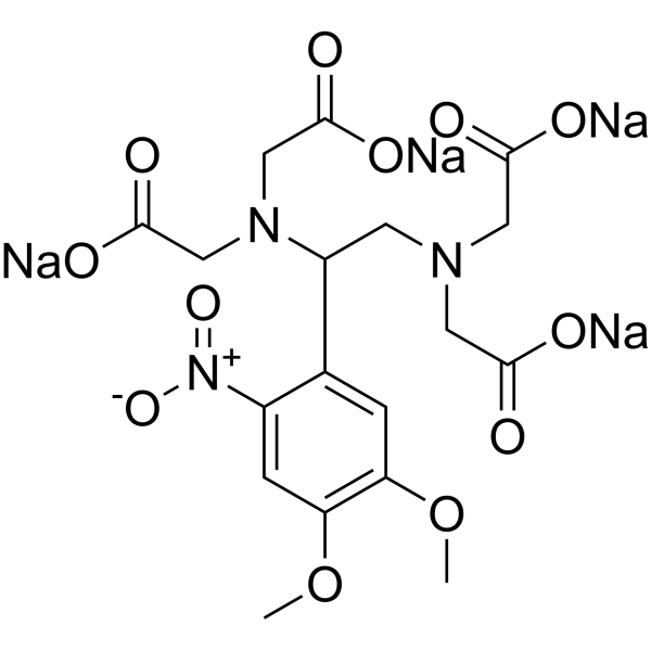 DM-Nitrophen tertasodium Chemical Structure