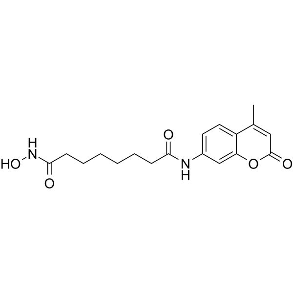 Coumarin-SAHA Chemical Structure