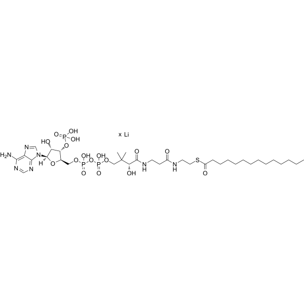 Myristoyl coenzyme A lithium