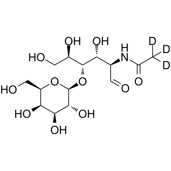 N-Acetyllactosamine-d3 Chemical Structure
