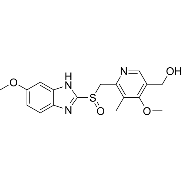 5-Hydroxyomeprazole Chemical Structure