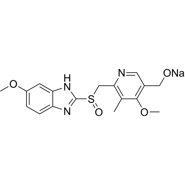 5-Hydroxyomeprazole sodium Chemical Structure