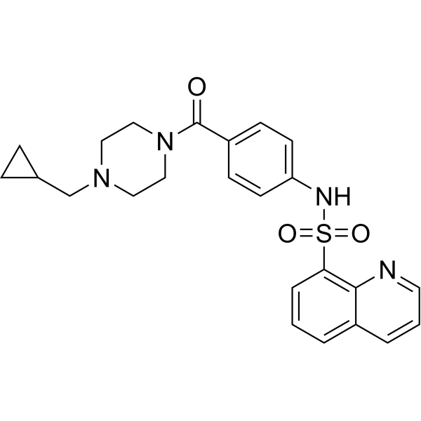 Mitapivat Chemical Structure