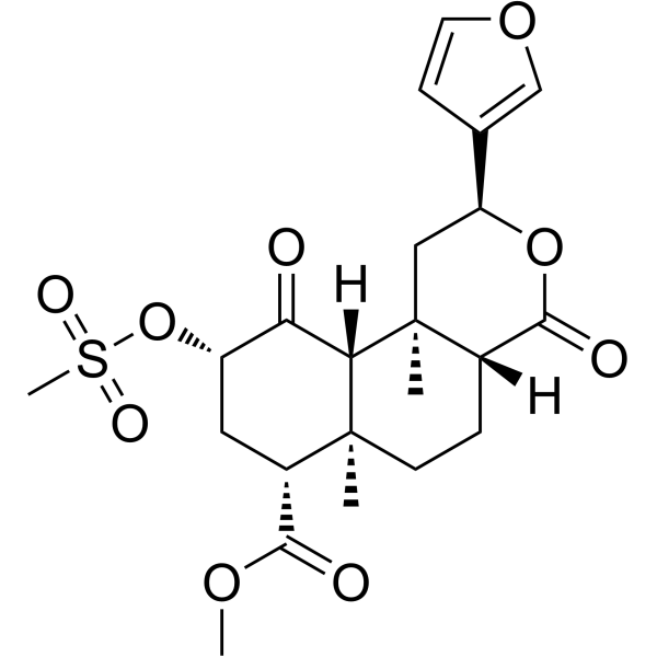 Mesyl Salvinorin B Chemical Structure