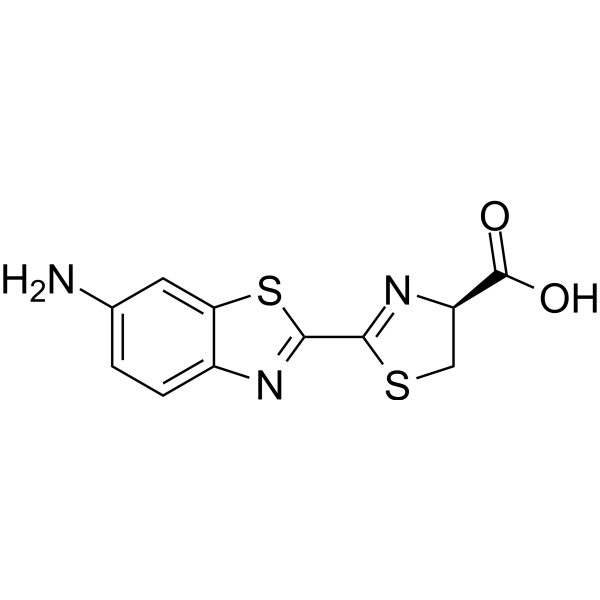 6′-Amino-D-luciferin Chemical Structure