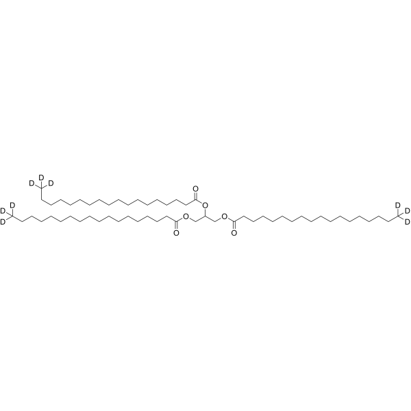 Tristearin-d<sub>9</sub> Chemical Structure