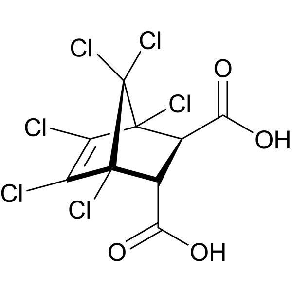 Chlorendic acid Chemical Structure