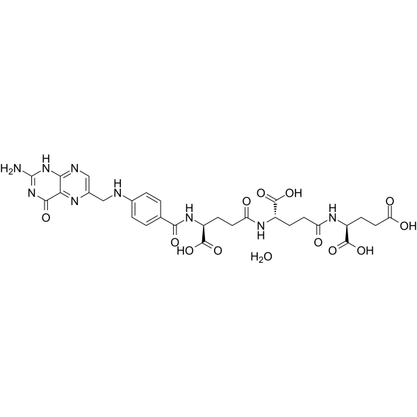 Pteropterin monohydrate Chemical Structure