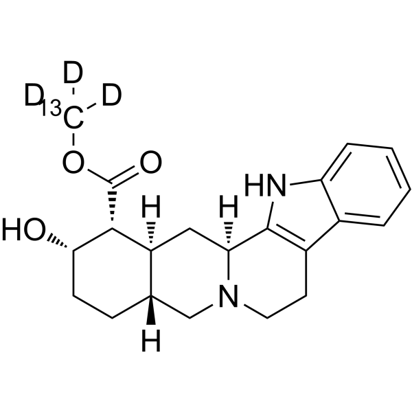 Yohimbine-13C,d3 Chemical Structure