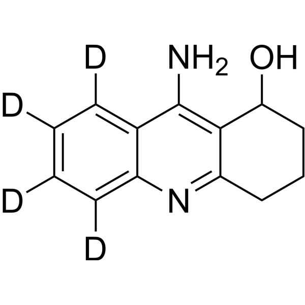 Velnacrine-d<sub>4</sub> Chemical Structure