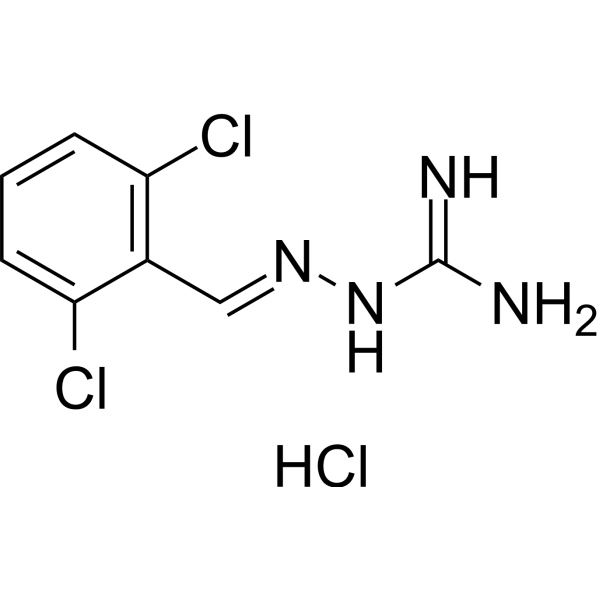 Guanabenz hydrochloride Chemical Structure