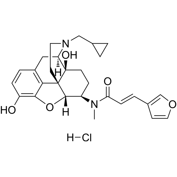 Nalfurafine hydrochloride Chemical Structure
