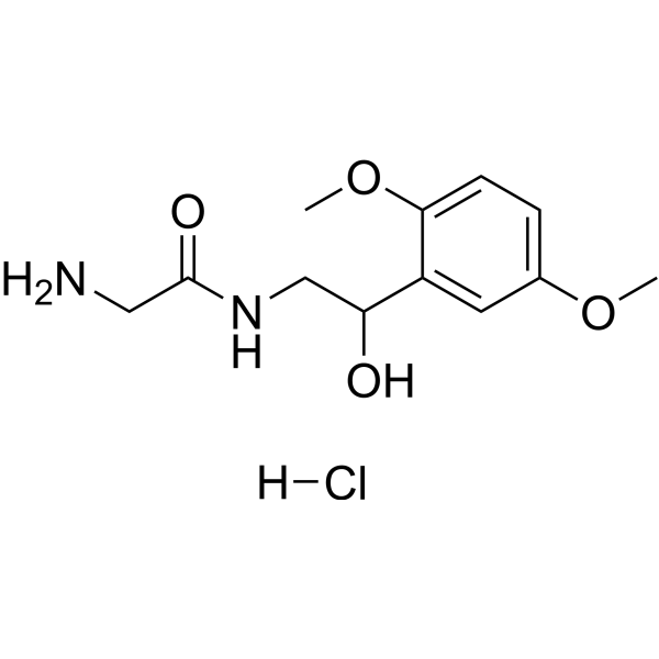 Midodrine hydrochloride Chemical Structure