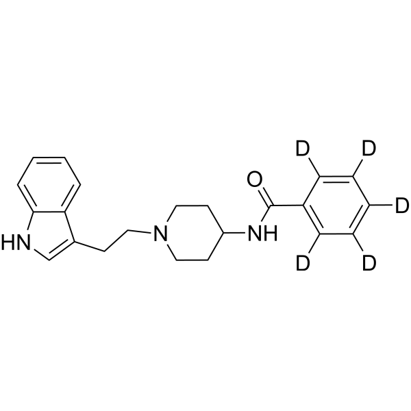 Indoramin-d<sub>5</sub> Chemical Structure