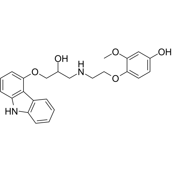 <em>Carvedilol</em> <em>metabolite</em> <em>4-Hydroxyphenyl</em> <em>Carvedilol</em>