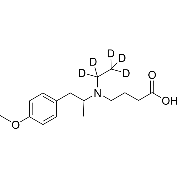 Mebeverine acid-d<em>5</em>