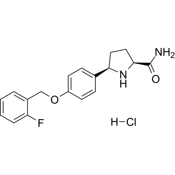 Raxatrigine hydrochloride