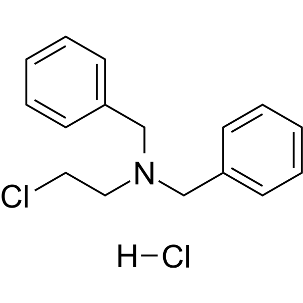 Dibenamine hydrochloride Chemical Structure