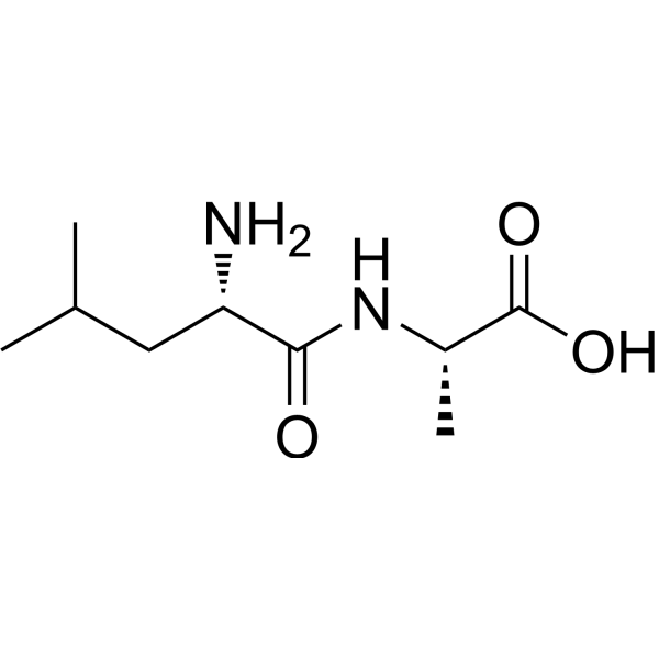 L-​Leucyl-​L-​alanine Chemical Structure