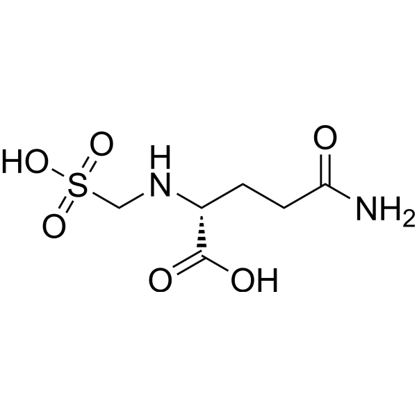γ-D-Glutamylaminomethylsulfonic acid Chemical Structure