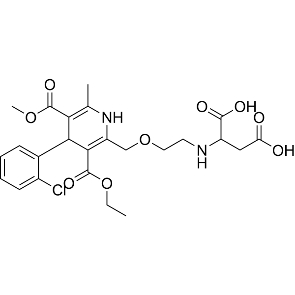 Amlodipine aspartic acid impurity Chemical Structure