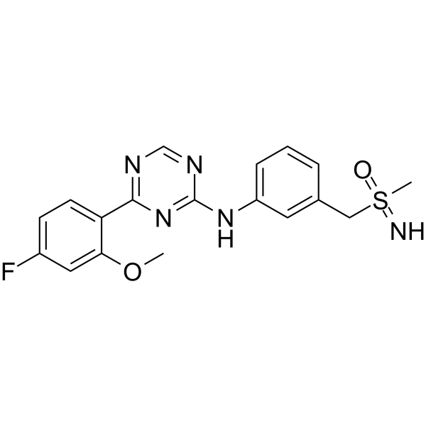 Atuveciclib Racemate Chemical Structure