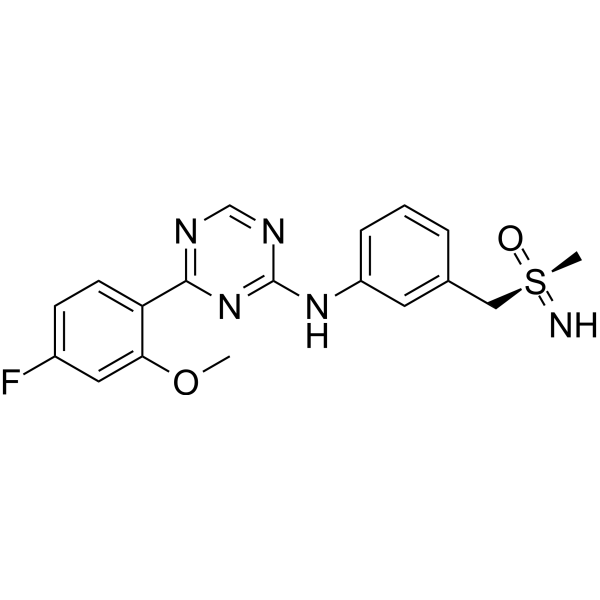 Atuveciclib S-Enantiomer Chemical Structure