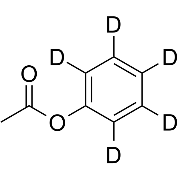 Phenyl acetate-d<sub>5</sub> Chemical Structure
