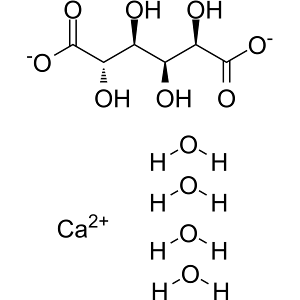 D-Glucaric acid tetrahydrate Chemical Structure