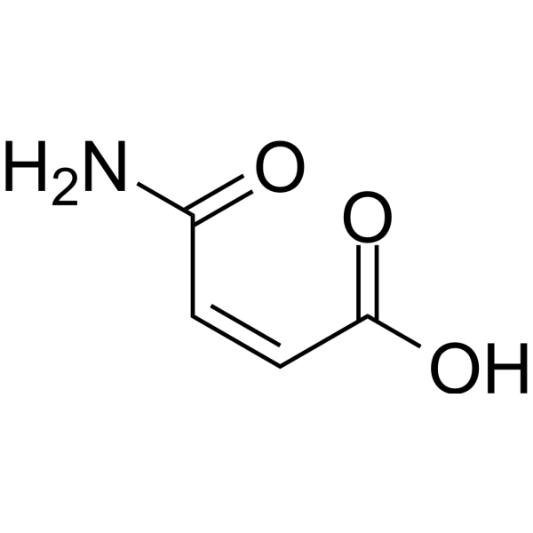 (Z)-4-Amino-4-oxobut-2-enoic acid Chemical Structure