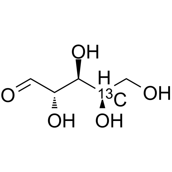 D-Lyxose-13C-1 Chemical Structure