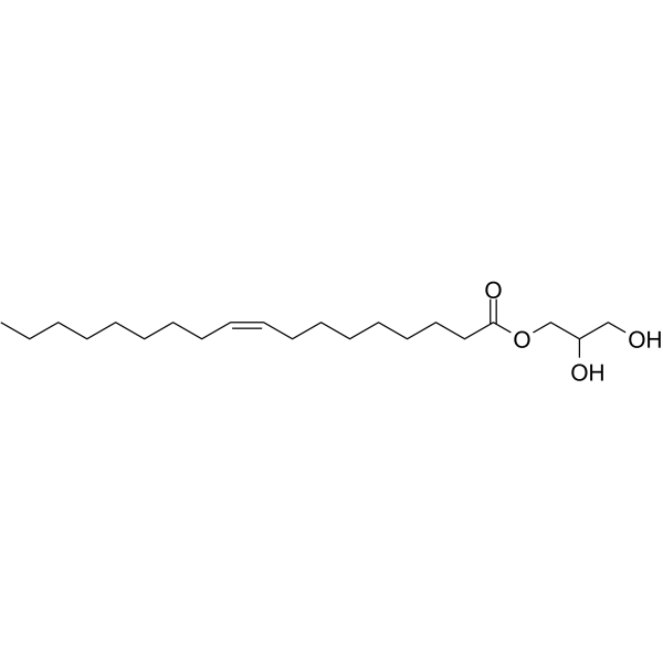 Monoolein Chemical Structure