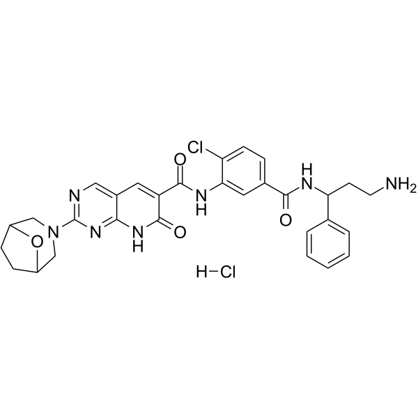 DYRKs-IN-1 hydrochloride Chemical Structure