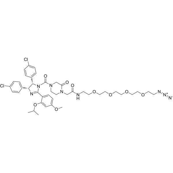 Nutlin-C1-amido-PEG4-C2-N3