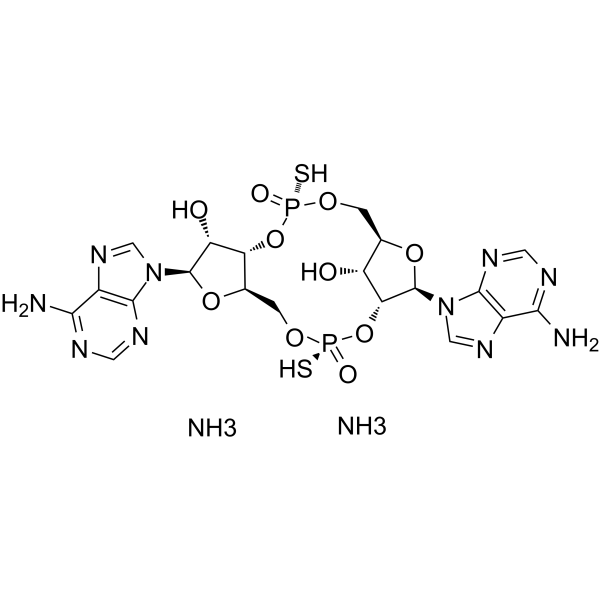 2’3’-c-di-AM(PS)2 (Rp,Rp) enantiomer <em>ammonium</em> salt